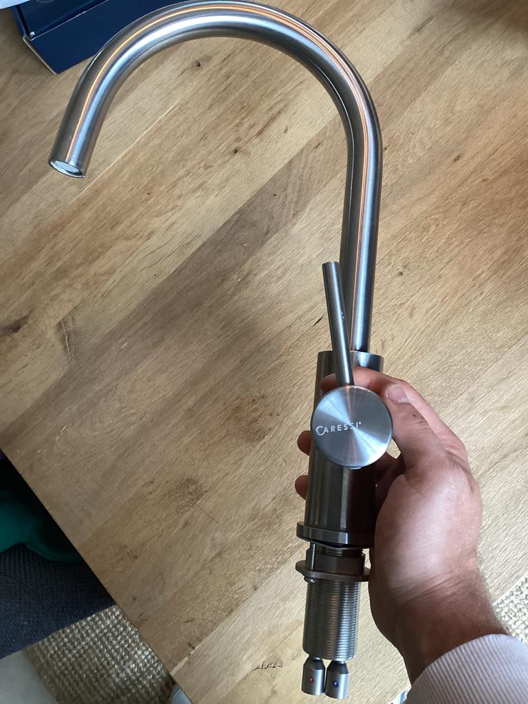 Te koop: Caressi RVS Line Keukenkraan CA1105I ECO, Ophalen of Verzenden, Zo goed als nieuw, Rvs, Kraan
