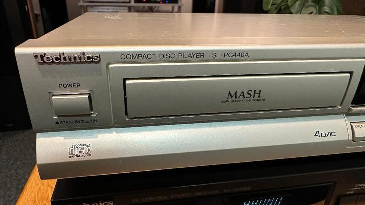 Technics SL-PG440A  zilver, Audio, Tv en Foto, Cd-spelers, Gebruikt, Technics, Ophalen of Verzenden