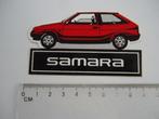 sticker oud Auto Lada Samara oldtimer autorai retro car, Verzamelen, Verzenden, Zo goed als nieuw, Bedrijf of Vereniging