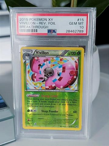 Vivillon PSA 10 Gem Mint - Low Pop 2  beschikbaar voor biedingen