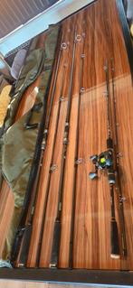 Diverse hengels en foudralen te koop, Ophalen, Gebruikt, Werphengel