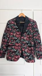 Colbert Blazer met Bloemen - Maat 40, Overige kleuren, Maat 48/50 (M), Ophalen of Verzenden, Zara Man