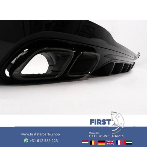 W206 S206 C63s AMG DIFFUSER + UITLAAT SIERSTUKKEN C63 voor M, Auto-onderdelen, Overige Auto-onderdelen, Mercedes-Benz, Gebruikt