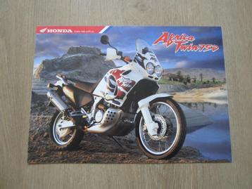 Honda XRV 750 Africa Twin brochure folder 1998 1999 beschikbaar voor biedingen