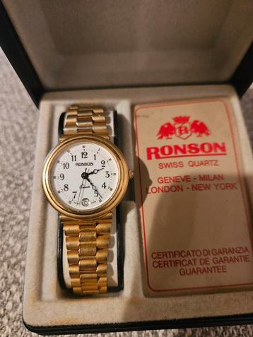 Vintage Ronson horloge beschikbaar voor biedingen