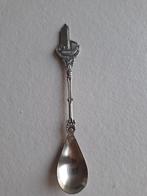 Lepeltje afsluitdijk verzilverd, Antiek en Kunst, Antiek | Bestek, Ophalen of Verzenden
