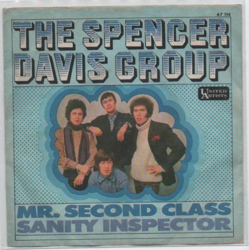 Spencer Davis Group- Mr. Second Class Duitse persing, Cd's en Dvd's, Vinyl Singles, Zo goed als nieuw, Pop, Verzenden