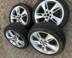 19 inch Opel Astra J Mokka Ampera velgen banden 5x105, Auto-onderdelen, Gebruikt, Banden en Velgen, 235 mm, Zomerbanden