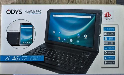 NoteTab PRO 4G LTE (Highspeed surfen), Computers en Software, Android Tablets, Zo goed als nieuw, Gps, Uitbreidbaar geheugen, Usb-aansluiting