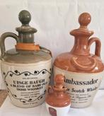Wiskey  keramische kruiken, Antiek en Kunst, Antiek | Keramiek en Aardewerk, Ophalen of Verzenden