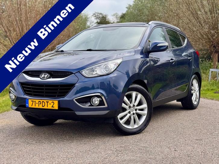 Hyundai Ix35 2.0i i-Catcher Panodak Leder Clima Stoelverwarm, Auto's, Hyundai, Bedrijf, Te koop, iX35, ABS, Airbags, Airconditioning