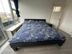 200 x 200 Bed frame and mattress, Ophalen, Verstelbaar, Zwart, Tweepersoons