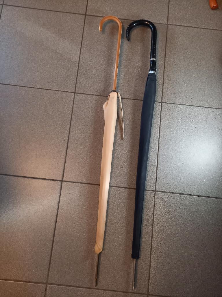 Vintage paraplu's, Sieraden, Tassen en Uiterlijk, Paraplu's, Ophalen, Gebruikt, Overige kleuren