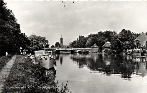 Loenen a/d Vecht, Vechtgezicht - boot - 1961 gelopen, Verzamelen, Ansichtkaarten | Nederland, Gelopen, Utrecht, 1960 tot 1980