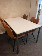 Witte ikea tafel, Huis en Inrichting, Tafels | Eettafels, Ophalen, 100 tot 150 cm, 50 tot 100 cm, Zo goed als nieuw