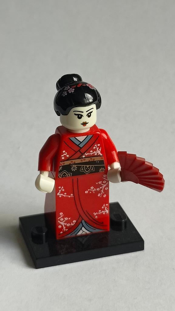 Lego Minifigure, Serie 4 - Kimono Girl, Kinderen en Baby's, Speelgoed | Duplo en Lego, Zo goed als nieuw, Lego, Complete set, Ophalen of Verzenden