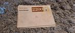 Rover 2200 handleiding instructieboekje Nederlands, Ophalen of Verzenden