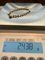 Prachtige 18 karaats gouden massieve tijdloze armband, Sieraden, Tassen en Uiterlijk, Armbanden, Ophalen of Verzenden, Goud, Goud