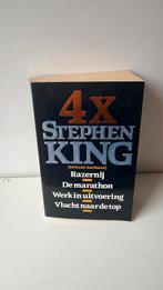 4x Stephen King, Amerika, Stephen King, Ophalen of Verzenden, Zo goed als nieuw