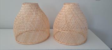Rotan lampenkappen beschikbaar voor biedingen