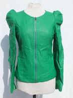 Stoer groen imitatieleren jasje.Mt S.Merk SHK Mode, Kleding | Dames, Groen, Jasje, Ophalen of Verzenden, Zo goed als nieuw