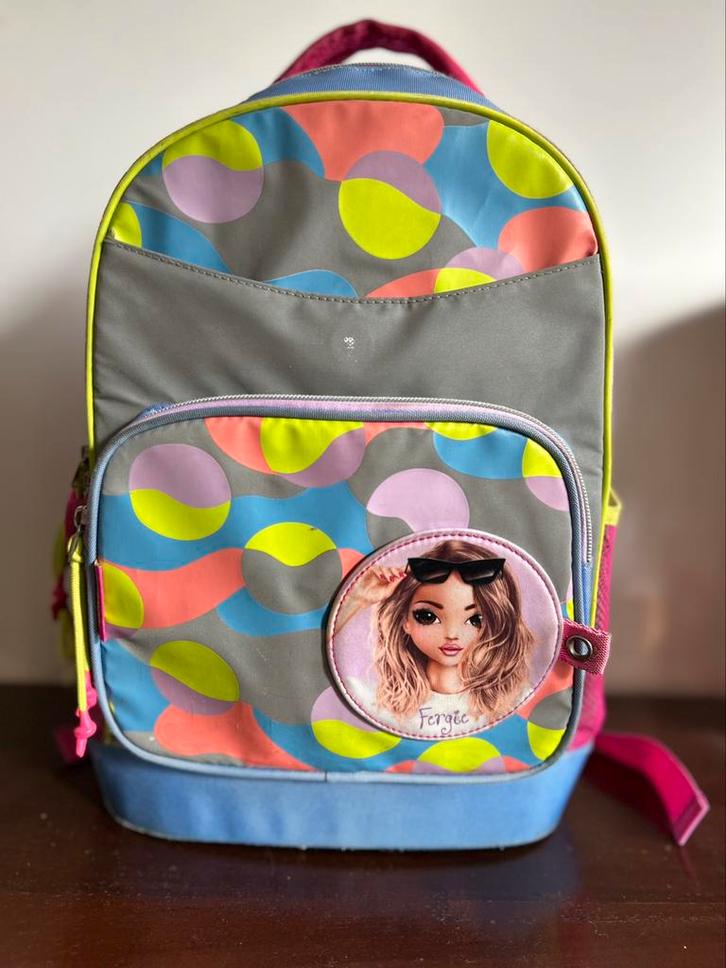 TOPModel Rugzak - 42 cm - FLASH, Sieraden, Tassen en Uiterlijk, Tassen | Schooltassen, Zo goed als nieuw, Rugtas, Groen, Ophalen of Verzenden