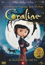 Coraline 3D + 2D (2009) NL 2 Disc Collectors Edition dvd, Vanaf 16 jaar, Ophalen of Verzenden, Zo goed als nieuw, Anime (Japans)