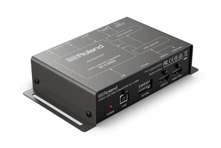 Roland VC-1-DMX, Muziek en Instrumenten, Licht en Laser, Nieuw, Licht, Geluidgestuurd, Kleur, Stroboscoopeffect, Ophalen