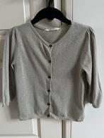 Zilverkleurig vestje met glitters maat 146/152, Meisje, Trui of Vest, H&M, Ophalen of Verzenden