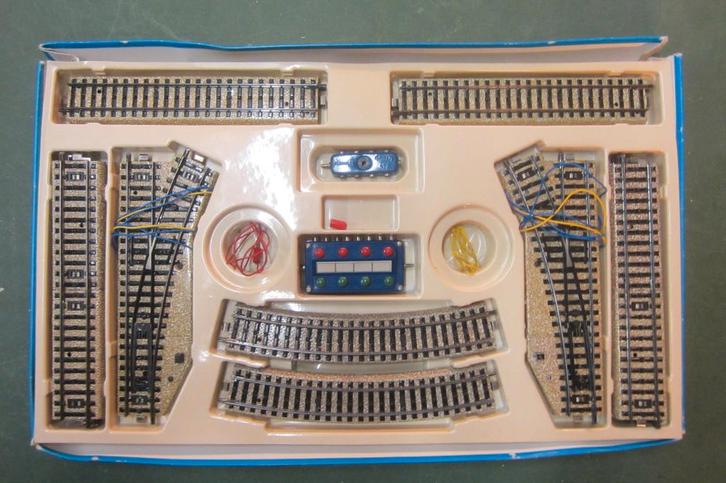 marklin uitbreiding set 5191  2 elektrische wissels, Hobby en Vrije tijd, Modeltreinen | H0, Rails, Wisselstroom, Märklin, Ophalen of Verzenden