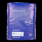 Absorin Comfort Finette Mini, Ophalen of Verzenden