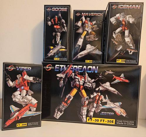 Transformers Aerialbots Fanstoys Ft30 Complete set, Verzamelen, Transformers, Zo goed als nieuw, G1, Ophalen of Verzenden