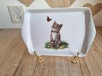 Mooi Klein Dienblad Melamine Kat Poes van Richard Macneil, Huis en Inrichting, Woonaccessoires | Dienbladen, Verzenden, Gebruikt