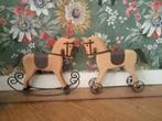 Houten decoratie paarden 25 cm, Ophalen of Verzenden, Zo goed als nieuw