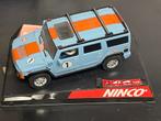 Ninco Hummer H2 Gulf uitvoering in ovp voor de racebaan, Overige merken, Racebaan, Ophalen of Verzenden, Zo goed als nieuw