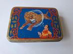 Vintage Samsung Tabaksdoos Leeuw, Verzamelen, Blikken, Ophalen of Verzenden, Gebruikt, Overige, Overige merken