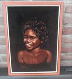Martinus Aboriginal lachend kinderportret, Ophalen