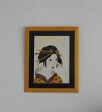 Schilderijen met Japanse Geisha s 48 x 58 cm, Ophalen