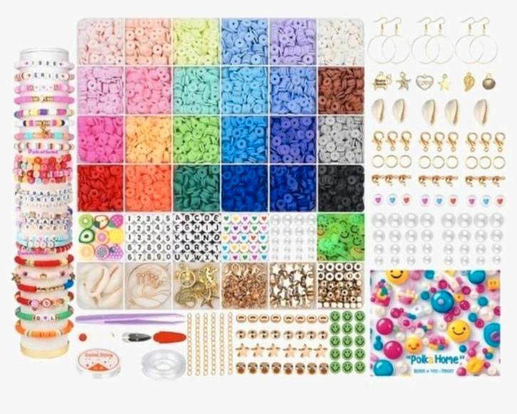 Grote Kralenset - 6200 stuks, Hobby en Vrije tijd, Kralen en Sieraden maken, Nieuw, Kraal, Ophalen of Verzenden