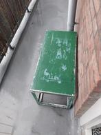 Bankje voor op balkon of tuin, Tuin en Terras, Tuinbanken, Ophalen, Gebruikt, Metaal