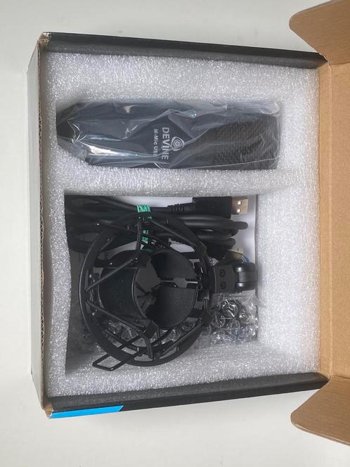 Devine M-MIC USB BK (zgan in doos), Muziek en Instrumenten, Microfoons, Zo goed als nieuw, Studiomicrofoon, Verzenden