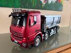 Tamiya 1/14 Mercedes 8x4 met MFC-01/Kiepspindel Ready To Run, Elektro, Schaal 1:14, Ophalen of Verzenden, Auto onroad