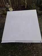 Witte tegels met beton effect 90x90cm - 35m², Ophalen of Verzenden, Nieuw, Overige materialen, Minder dan 20 mm