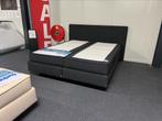Auping boxspring 180x210 antraciet eventueel Matt sleeps, Huis en Inrichting, Slaapkamer | Bedden, Ophalen, 210 cm, 180 cm, Stof