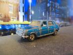 1:61 Simca 1100 ti - Majorette metallic-blauw met stervelgen, Ophalen of Verzenden, Gebruikt, Auto