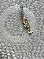 Pandora Zeepaardje Bedel Verguld, Sieraden, Tassen en Uiterlijk, Bedels, Overige materialen, Verzenden, Pandora, Zo goed als nieuw