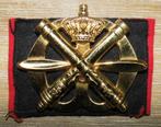Metalen baret embleem Luchtdoelartillerie, Verzamelen, Militaria | Algemeen, Embleem of Badge, Nederland, Ophalen of Verzenden