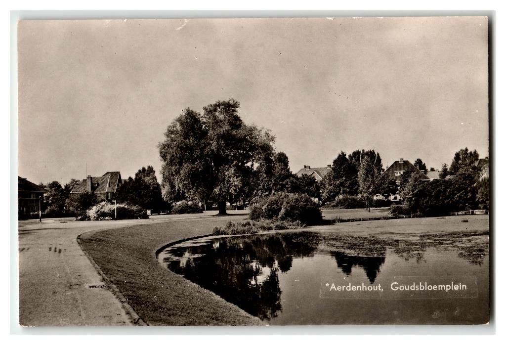 Aerdenhout, Goudsbloemplein, Verzenden, 1940 tot 1960, Ongelopen, Noord-Holland