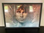 Poster Jim Morrison / The Doors + Fotolijst, Verzamelen, Ophalen of Verzenden, Zo goed als nieuw, Poster, Artwork of Schilderij