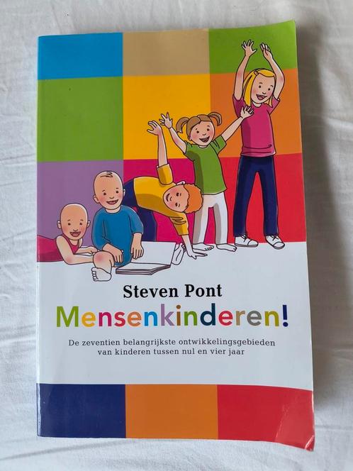 Steven Pont - Mensenkinderen! Met handtekening, Boeken, Psychologie, Zo goed als nieuw, Ontwikkelingspsychologie, Ophalen of Verzenden
